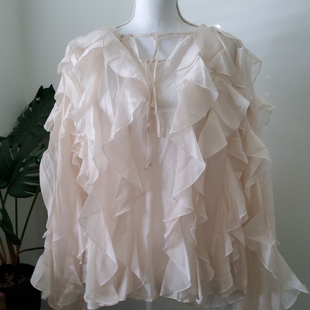 & Other Stories Ruffle Blouse